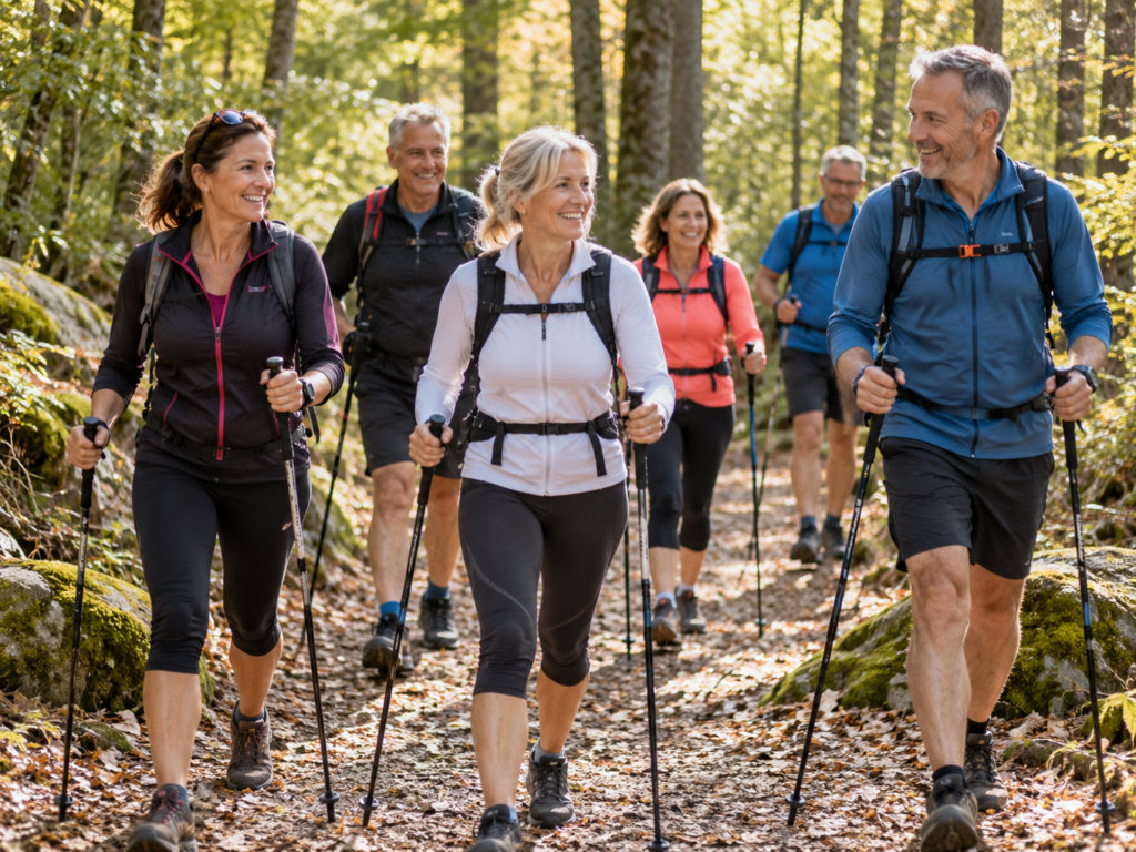 marche en forêt